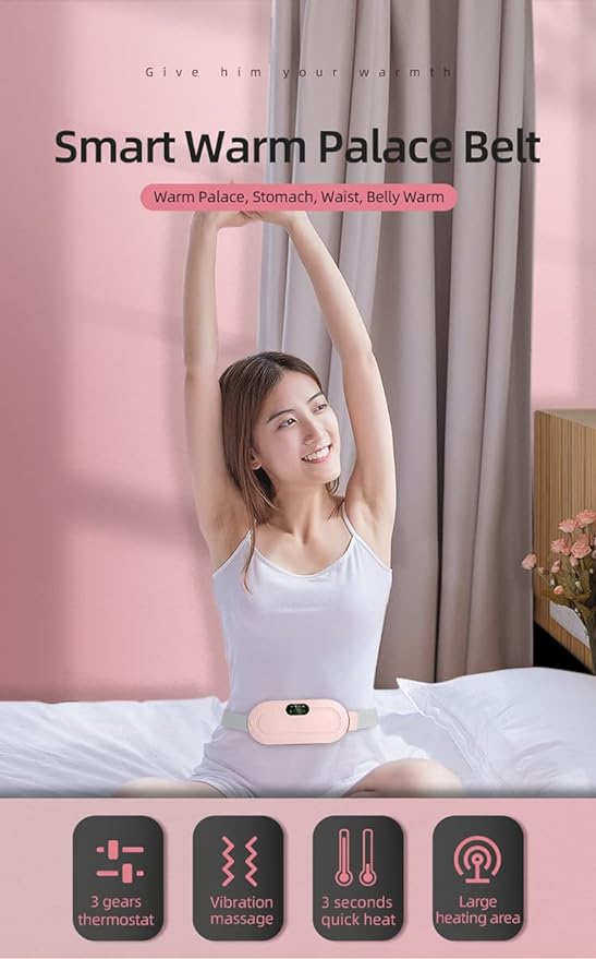 Esence© Menstrual heating pad with massage - relieves pain