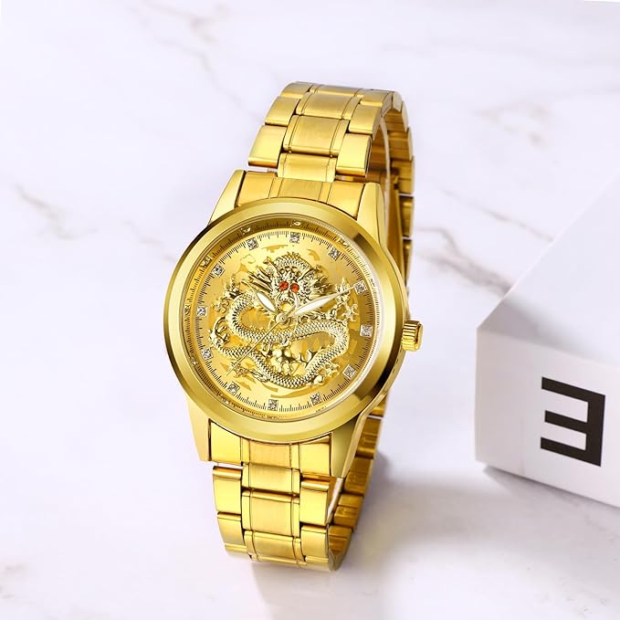Esence© Dragon Quartz Business Class Wristwatch