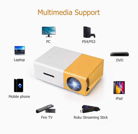 Esence© Ultra-vision - 4K Mini Projector