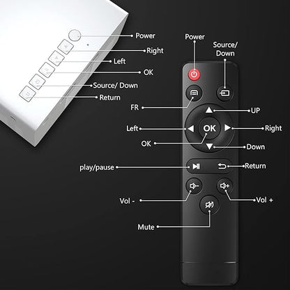 Esence© Ultra-vision -  4K Mini Projector