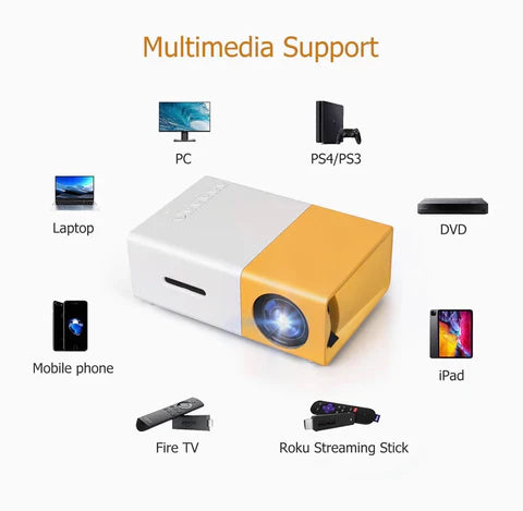 Esence© Ultra-vision -  4K Mini Projector