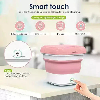 Esence© Fold-able Mini Washing Machine